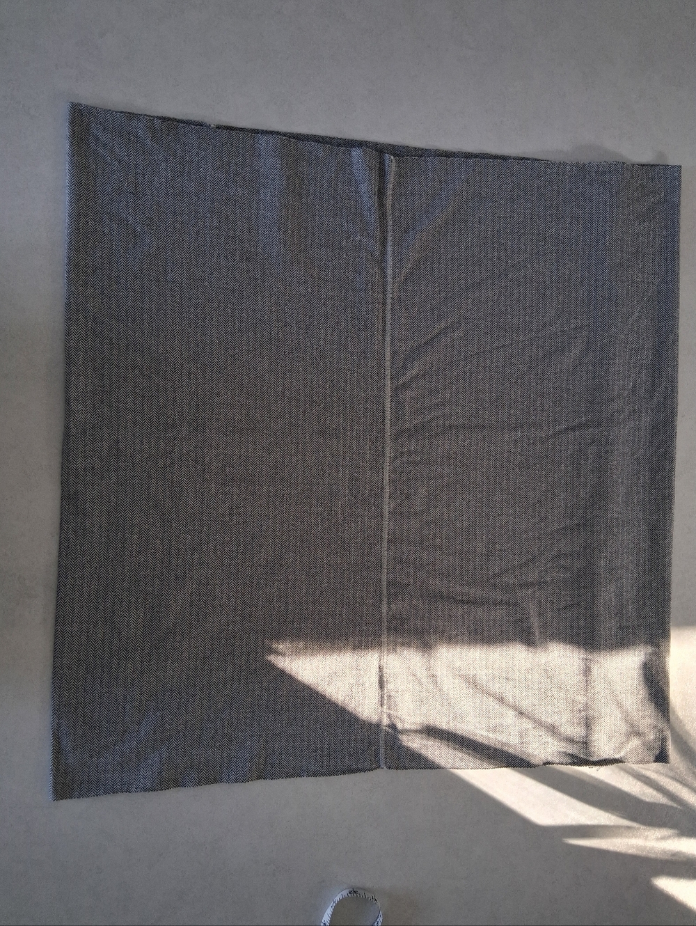 Lululemon/ Vinyasa Scarf/ Neutral Black & White Herringbone/ With Snaps - Picture 7 of 9